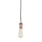Atrium, nowoczesna oprawka wisząca, w kolorze czerwonej miedzi, E27, DS-M-036 RED COPPER